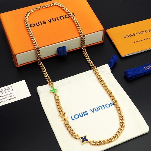 Replica Louis Vuitton Necklaces #1239663 $27.00 USD for Wholesale