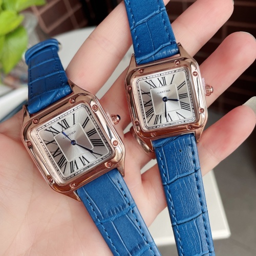 Cartier Watches In Rose Gold For Unisex #1239727 $27.00 USD, Wholesale Replica Cartier Watches