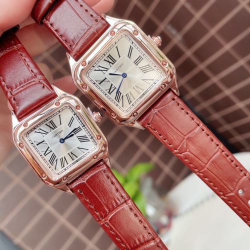 Cartier Watches In Rose Gold For Unisex #1239728 $27.00 USD, Wholesale Replica Cartier Watches