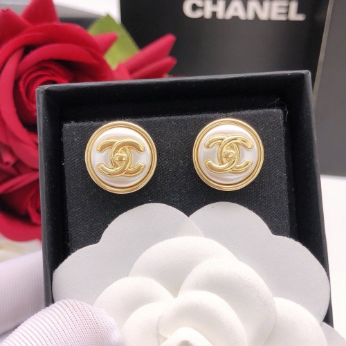 Chanel Earrings For Women #1239753 $27.00 USD, Wholesale Replica Chanel Earrings