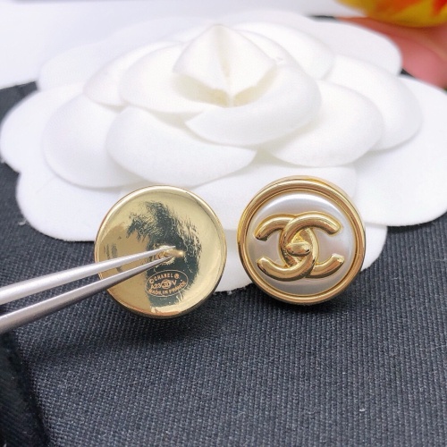 Replica Chanel Earrings For Women #1239753 $27.00 USD for Wholesale