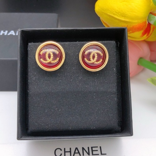 Replica Chanel Earrings For Women #1239754 $27.00 USD for Wholesale