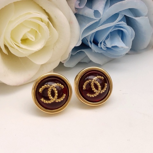 Replica Chanel Earrings For Women #1239754 $27.00 USD for Wholesale