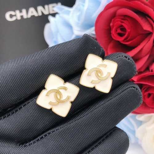 Replica Chanel Earrings For Women #1239755 $27.00 USD for Wholesale