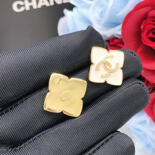 Replica Chanel Earrings For Women #1239755 $27.00 USD for Wholesale