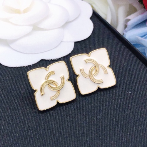 Replica Chanel Earrings For Women #1239755 $27.00 USD for Wholesale