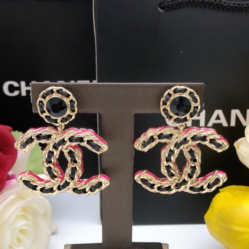 Replica Chanel Earrings For Women #1239756 $29.00 USD for Wholesale