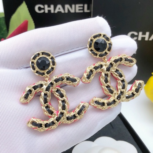 Replica Chanel Earrings For Women #1239756 $29.00 USD for Wholesale