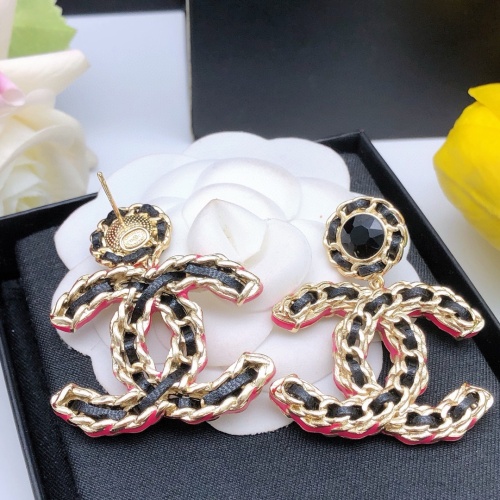 Replica Chanel Earrings For Women #1239756 $29.00 USD for Wholesale