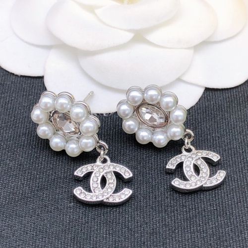 Replica Chanel Earrings For Women #1239757 $29.00 USD for Wholesale