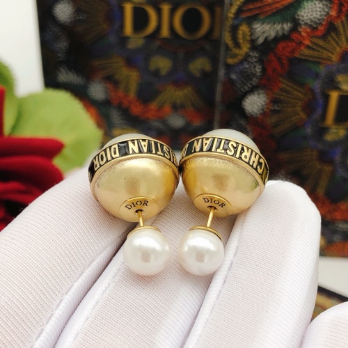 Replica Christian Dior Earrings For Women #1239763 $27.00 USD for Wholesale