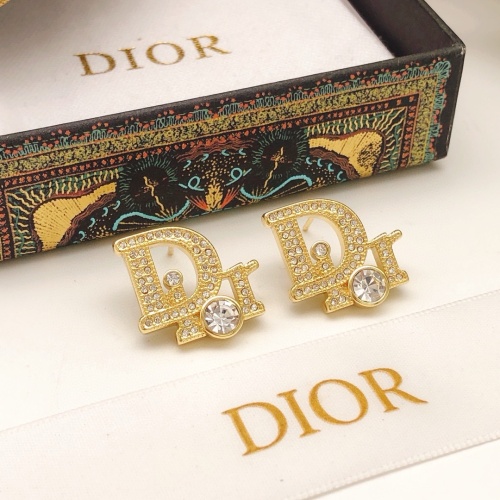 Replica Christian Dior Earrings For Women #1239765 $27.00 USD for Wholesale