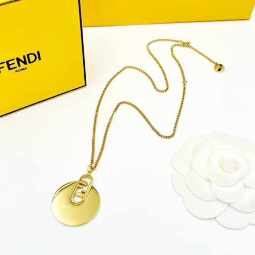 Fendi Necklaces #1239766 $27.00 USD, Wholesale Replica Fendi Necklaces