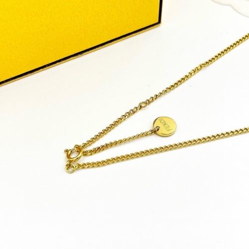 Replica Fendi Necklaces #1239766 $27.00 USD for Wholesale