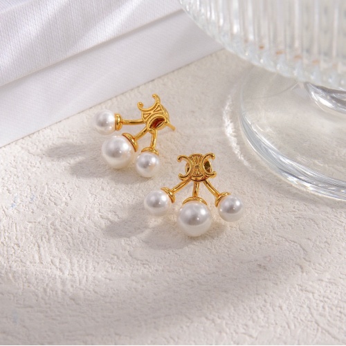 Replica Celine Earrings For Women #1239799 $29.00 USD for Wholesale