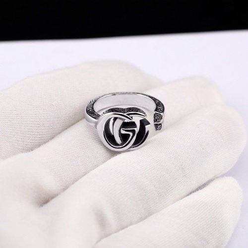 Replica Gucci Rings #1239804 $25.00 USD for Wholesale