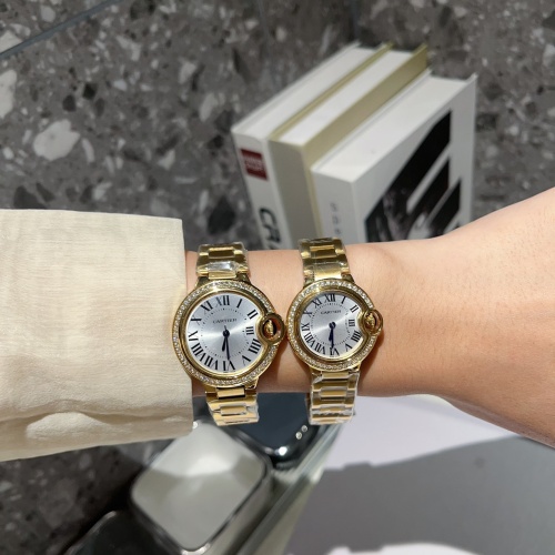 Replica Cartier AAA Quality Watches For Unisex #1239822 $118.00 USD for Wholesale