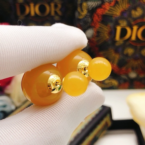 Replica Christian Dior Earrings For Women #1239868 $27.00 USD for Wholesale