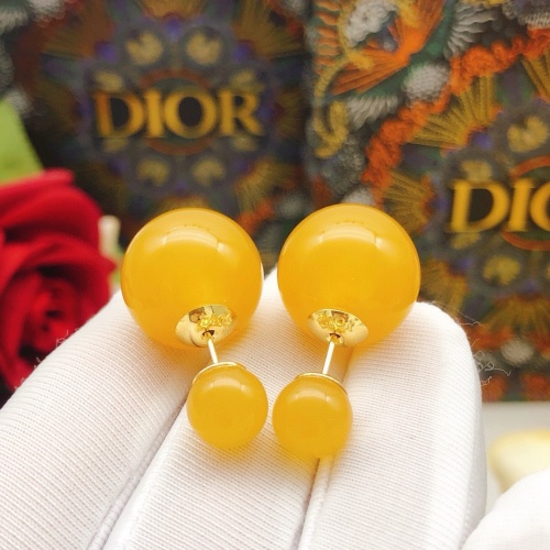 Replica Christian Dior Earrings For Women #1239868 $27.00 USD for Wholesale