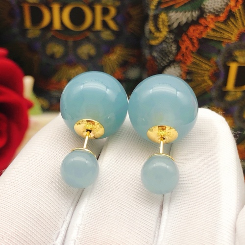 Replica Christian Dior Earrings For Women #1239870 $27.00 USD for Wholesale