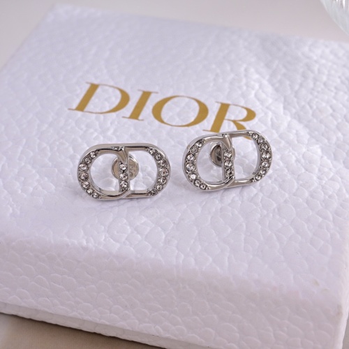 Replica Christian Dior Earrings For Women #1239871 $25.00 USD for Wholesale