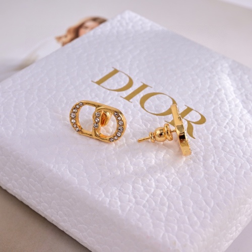 Replica Christian Dior Earrings For Women #1239872 $25.00 USD for Wholesale