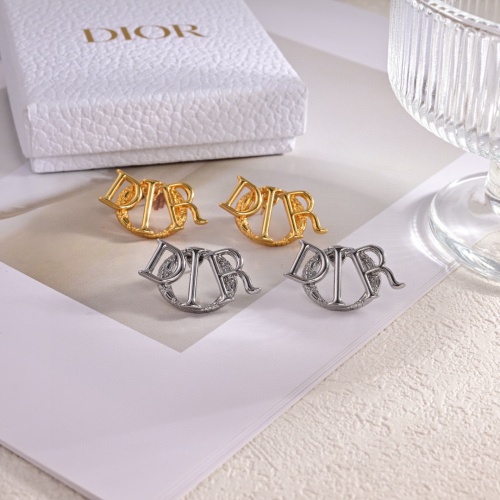 Replica Christian Dior Earrings For Women #1239879 $27.00 USD for Wholesale