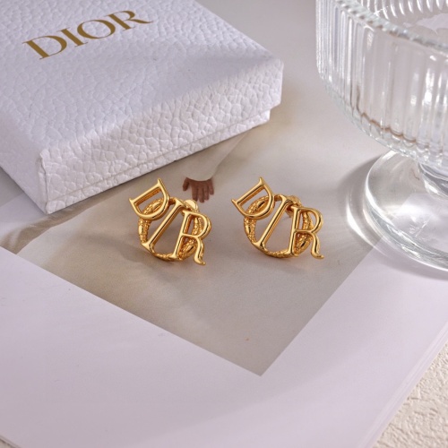 Replica Christian Dior Earrings For Women #1239880 $27.00 USD for Wholesale