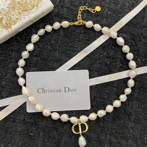 Christian Dior Necklaces For Women #1239882 $48.00 USD, Wholesale Replica Christian Dior Necklaces