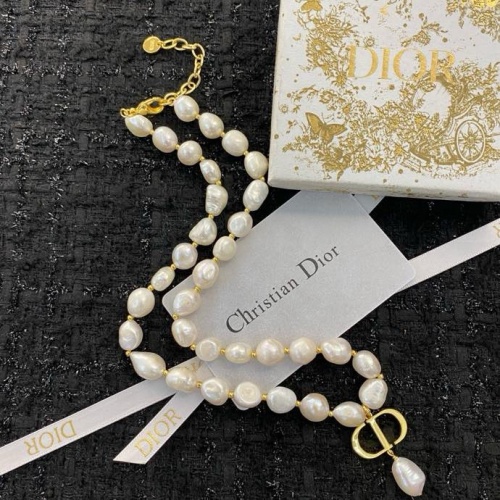 Replica Christian Dior Necklaces For Women #1239882 $48.00 USD for Wholesale