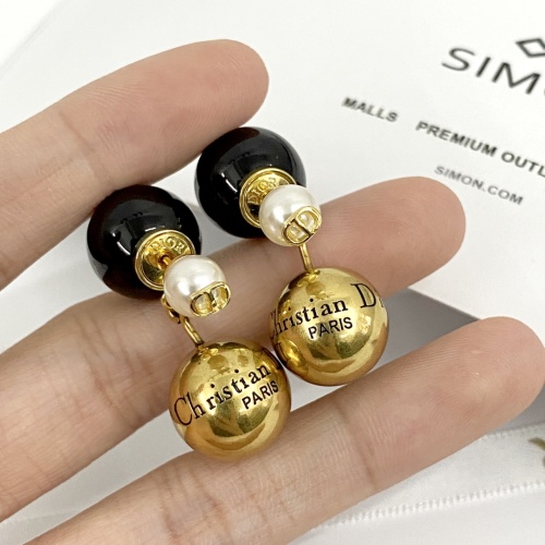 Replica Christian Dior Earrings For Women #1239884 $34.00 USD for Wholesale