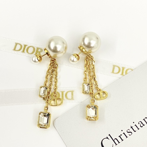 Replica Christian Dior Earrings For Women #1239886 $38.00 USD for Wholesale