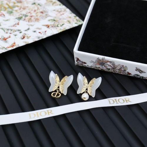 Replica Christian Dior Earrings For Women #1239888 $29.00 USD for Wholesale