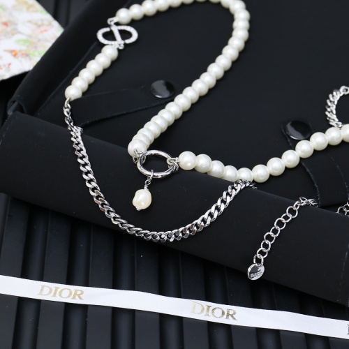 Replica Christian Dior Necklaces For Women #1239891 $38.00 USD for Wholesale