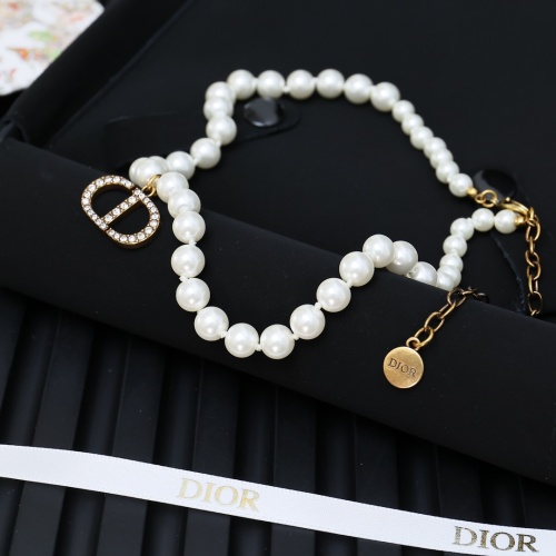 Replica Christian Dior Necklaces For Women #1239895 $32.00 USD for Wholesale