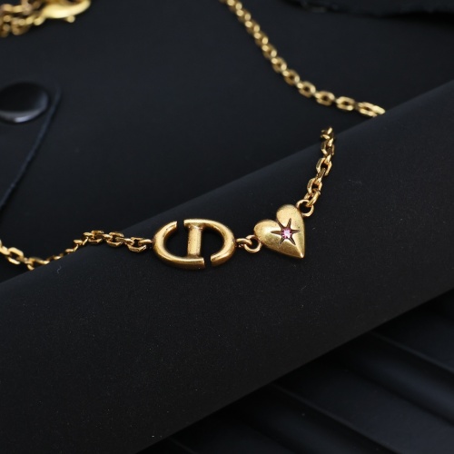 Replica Christian Dior Necklaces #1239897 $25.00 USD for Wholesale