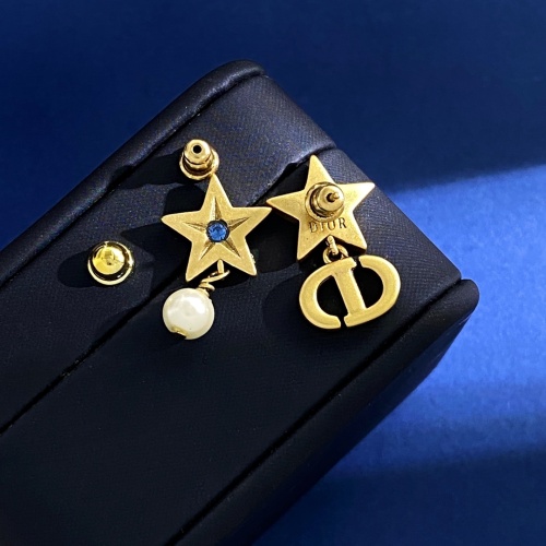 Replica Christian Dior Earrings For Women #1239925 $29.00 USD for Wholesale