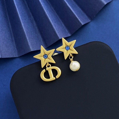 Replica Christian Dior Earrings For Women #1239925 $29.00 USD for Wholesale