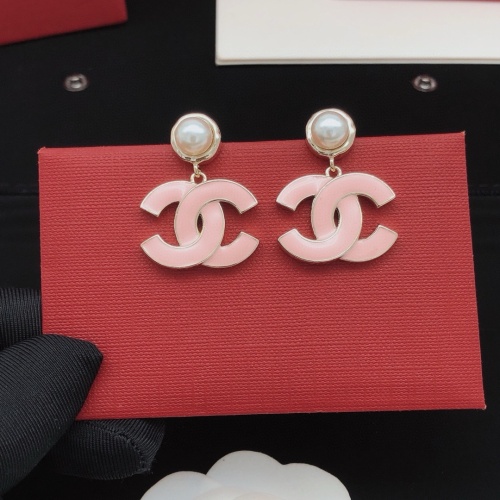 Replica Chanel Earrings For Women #1239952 $27.00 USD for Wholesale