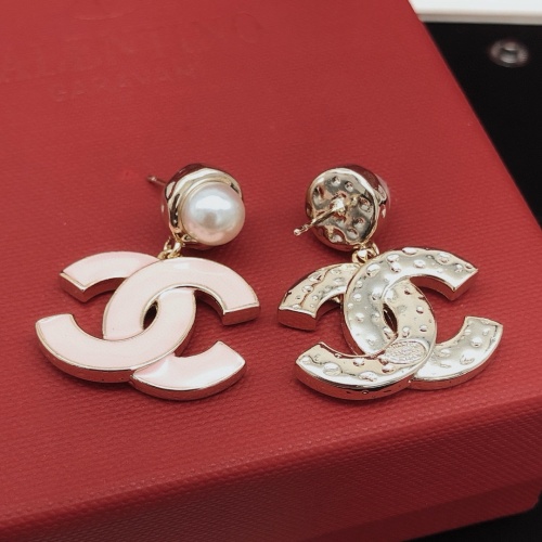 Replica Chanel Earrings For Women #1239952 $27.00 USD for Wholesale