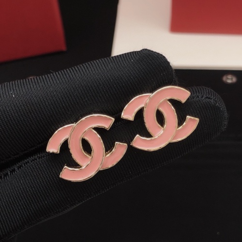 Replica Chanel Earrings For Women #1239953 $27.00 USD for Wholesale