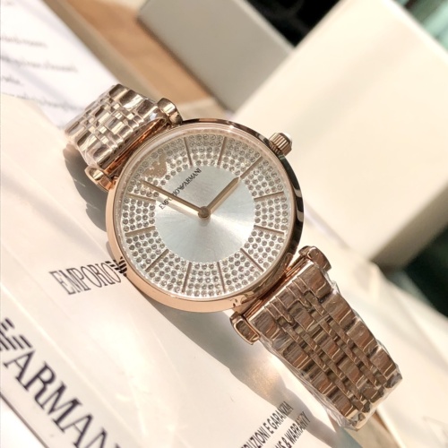 Replica Armani AAA Quality Watches #1239957 $132.00 USD for Wholesale