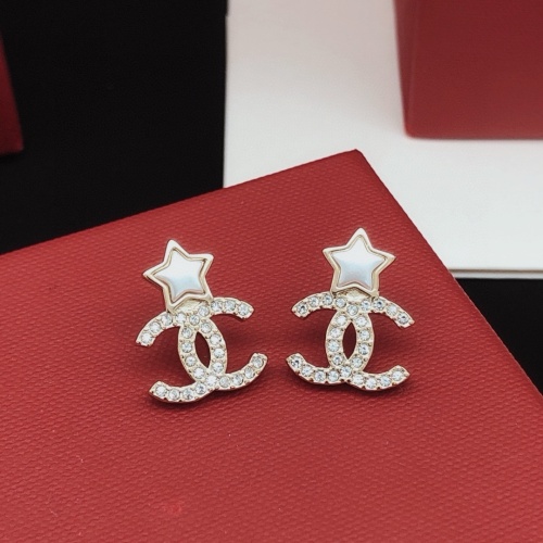 Replica Chanel Earrings For Women #1239958 $27.00 USD for Wholesale