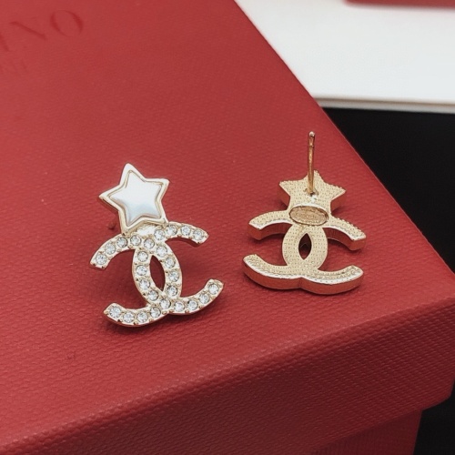 Replica Chanel Earrings For Women #1239958 $27.00 USD for Wholesale