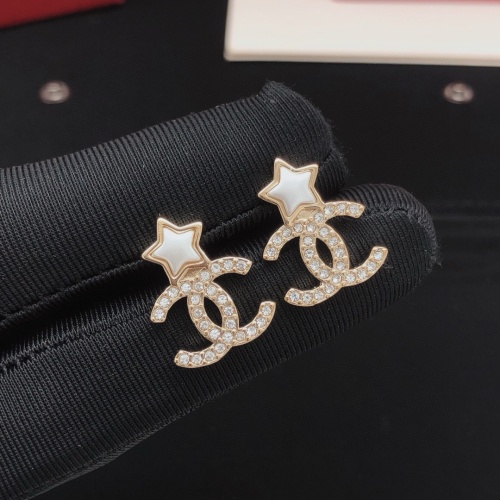 Replica Chanel Earrings For Women #1239958 $27.00 USD for Wholesale