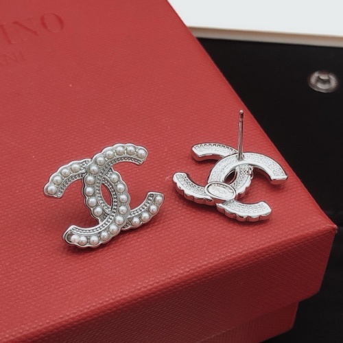 Replica Chanel Earrings For Women #1239959 $27.00 USD for Wholesale