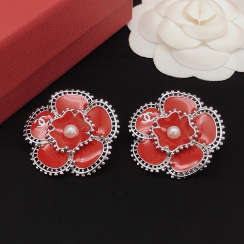 Replica Chanel Earrings For Women #1239964 $29.00 USD for Wholesale