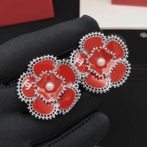 Replica Chanel Earrings For Women #1239964 $29.00 USD for Wholesale