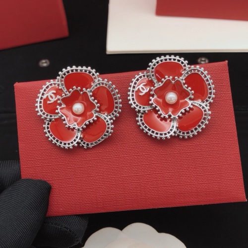 Replica Chanel Earrings For Women #1239964 $29.00 USD for Wholesale