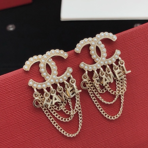 Chanel Earrings For Women #1239966 $29.00 USD, Wholesale Replica Chanel Earrings